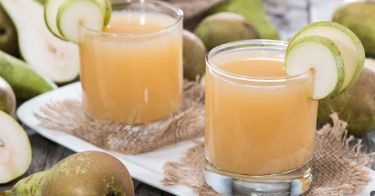 juicing pears benefits