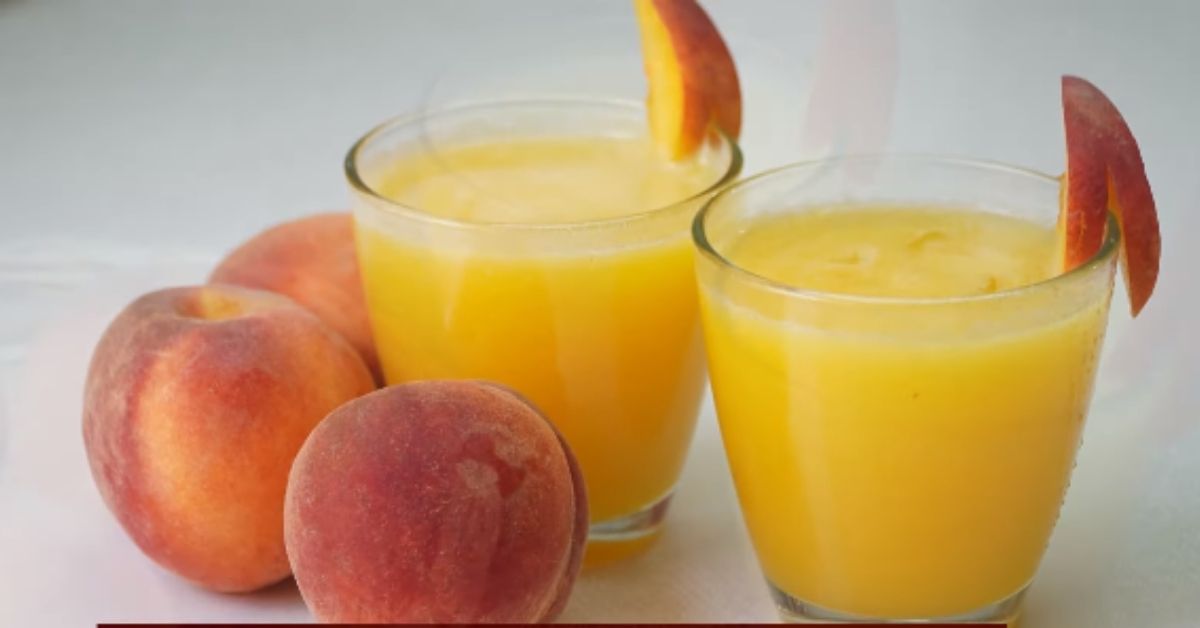 juicing recipes with peaches